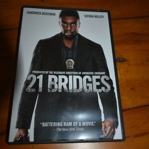 DVD 21 BRIDGES in Original Case